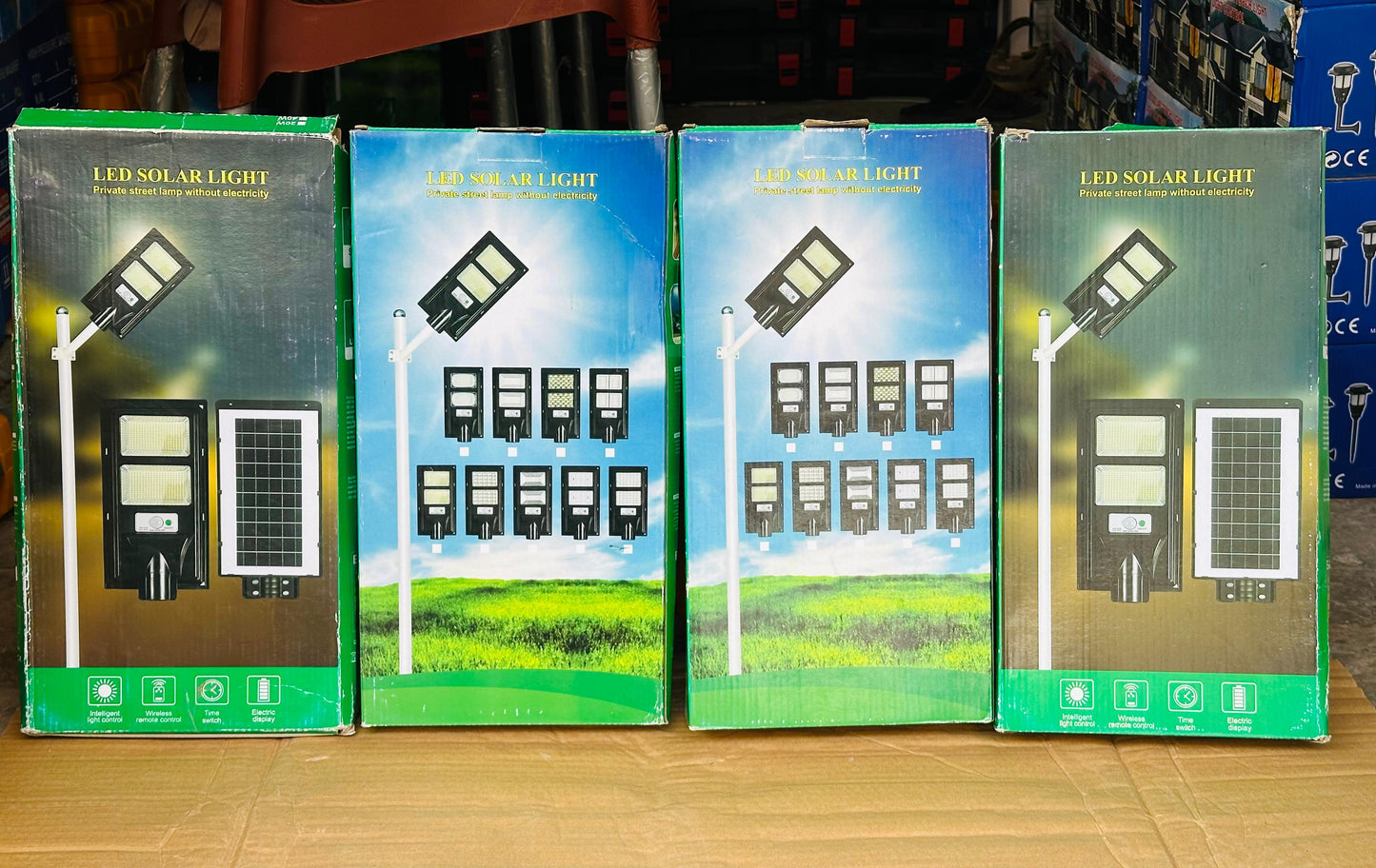 100W SOLAR STREET LIGHT