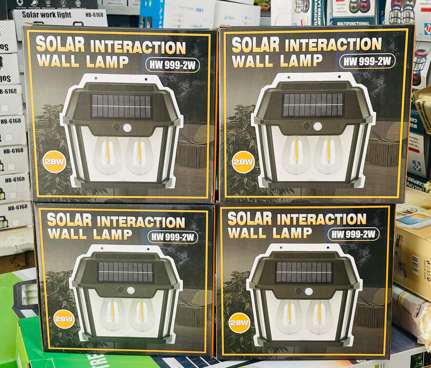 Solar LED Wall Lamp – Waterproof, Motion Sensor Light for Garden, Yard & Emergency